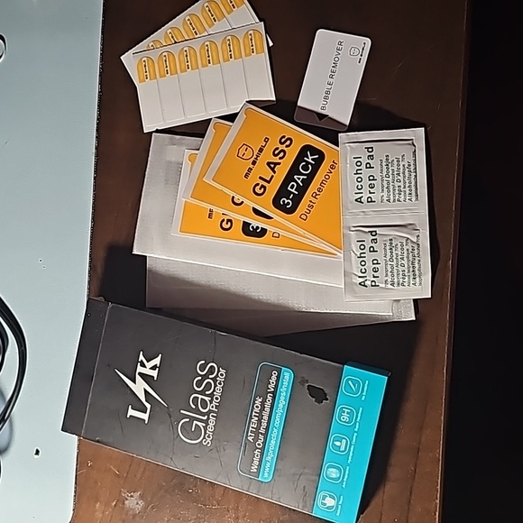 3pk Glass Screen Protector Galaxy A21 - Picture 3 of 4